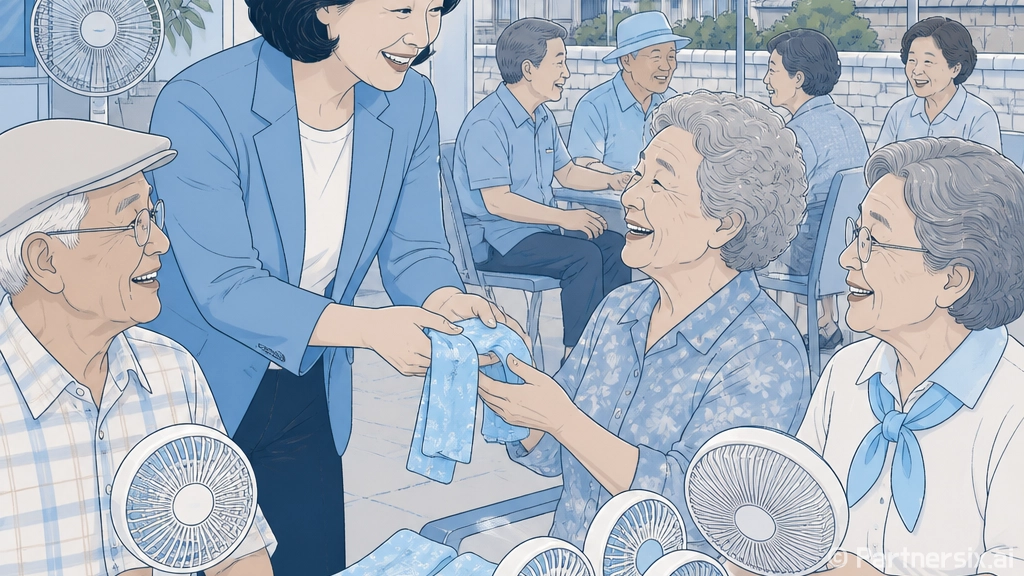 오산시 중앙동, 무더위쉼터 집중 점검과 폭염 예방 지원