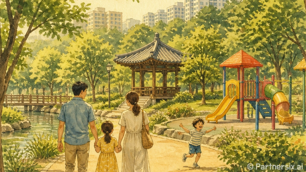 안양 해오름공원, 가족 산책 명소