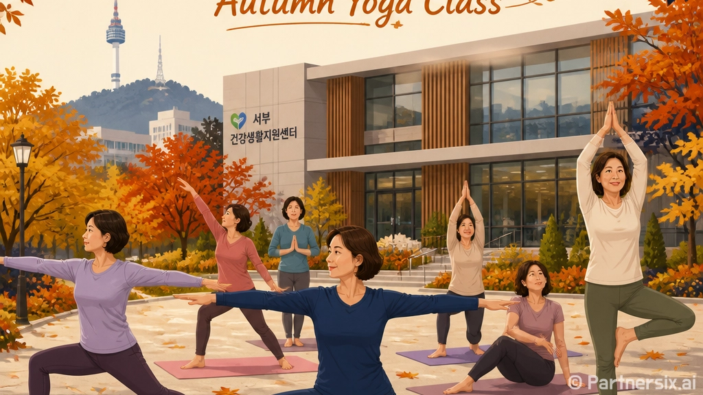 가을맞이 요가교실, 중년 여성 건강 지킨다