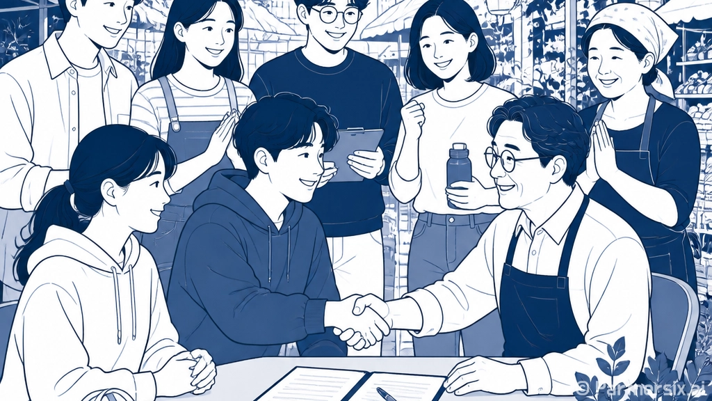청소년과 상인회 손…