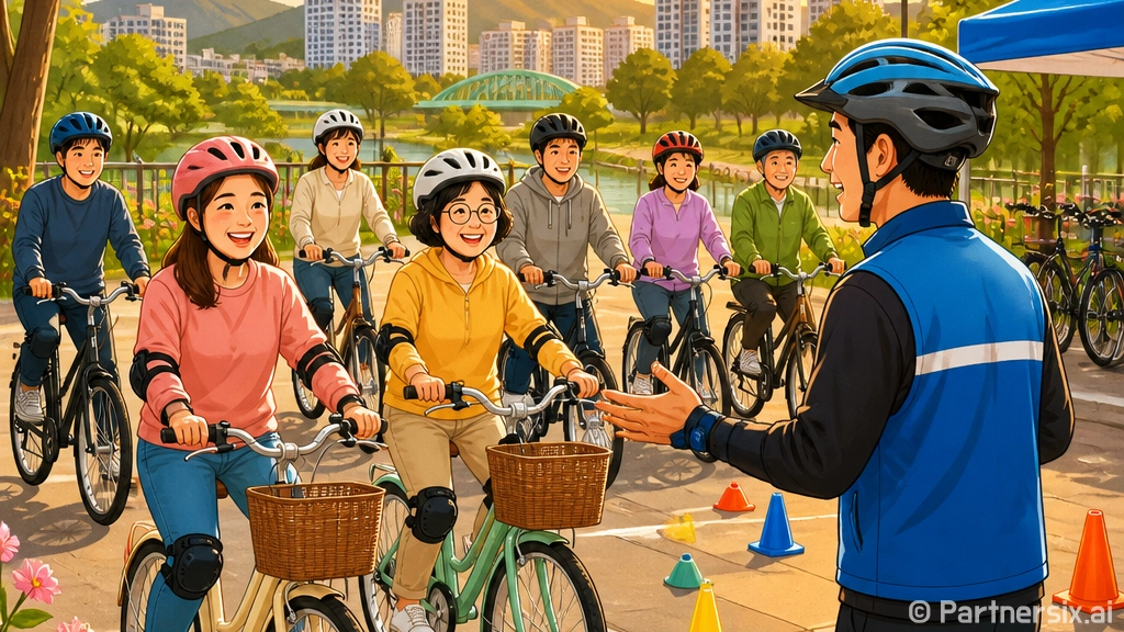 군포시 열린 자전거 교실 하반기 수강생 모집