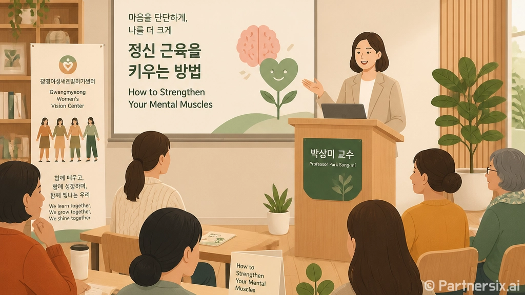 광명시 여성비전센터 마음성장 특강 개최