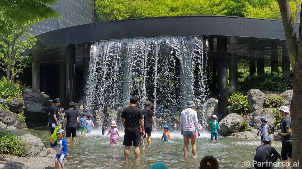 광교호수공원 신비한 물너미, 여름철 물놀이 명소