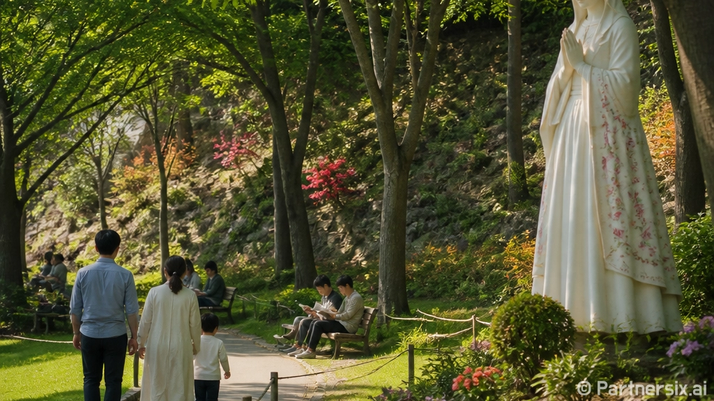 화성 남양성모성지, 자연과 예술이 어우러진 산책 명소