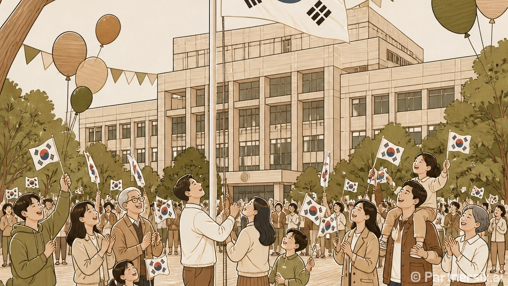제81주년 광복절 경축식과 태극기 달기 운동