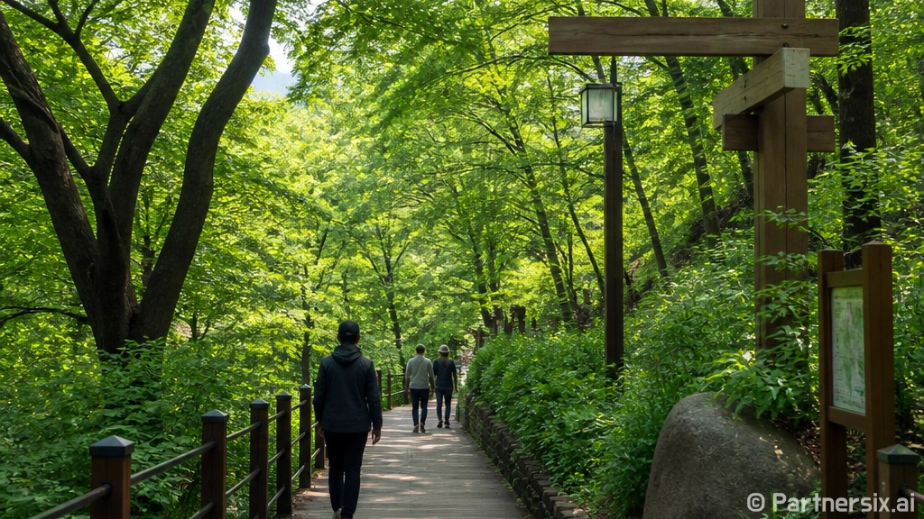 화성 무봉산 둘레길에서 만난 초록 힐링