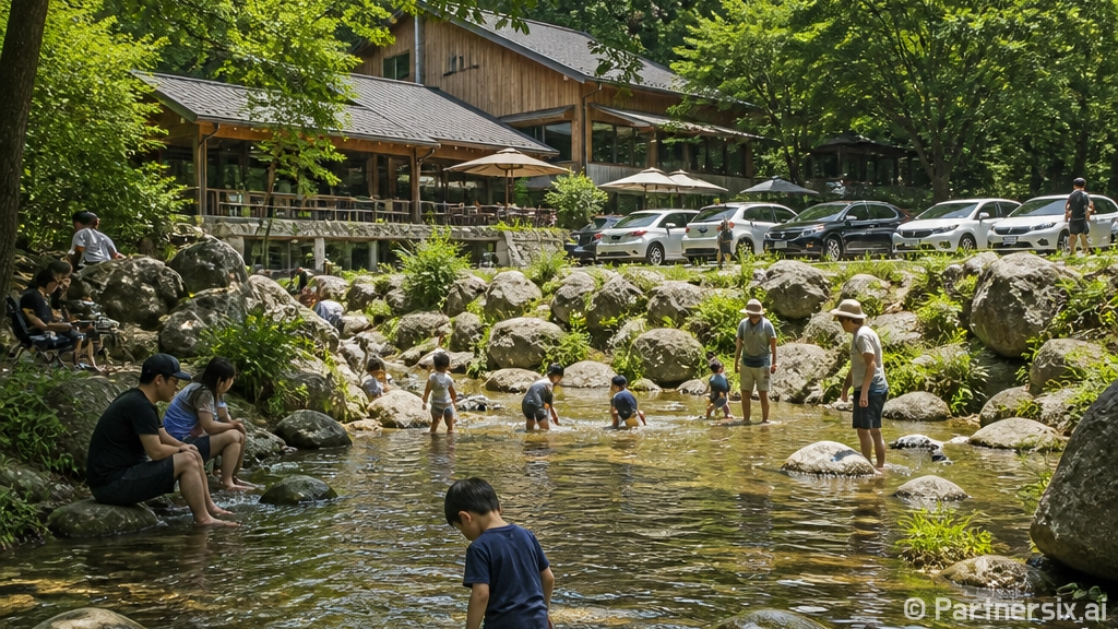용인 도심 속 시원한 고기리 계곡