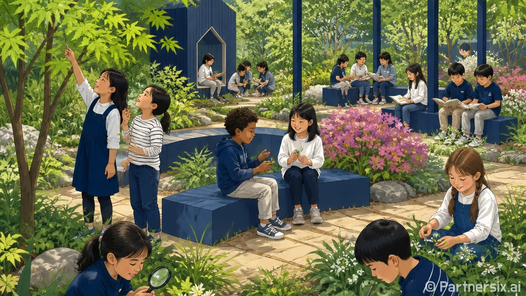 용인 학교숲, 자투리 공간 자연학습지로 변신