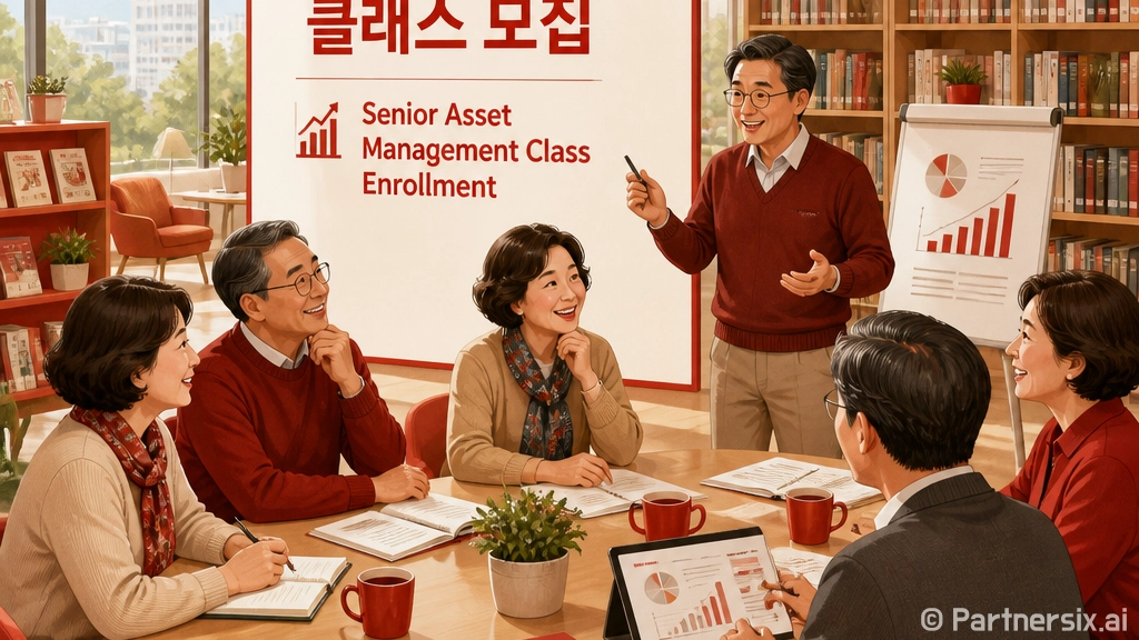 군포 산본도서관 시니어 자산관리 클래스 모집