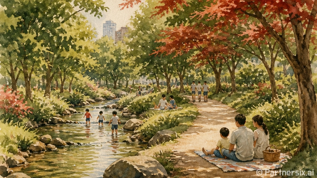 목현천 도시숲에서 만나는 초록빛 쉼표