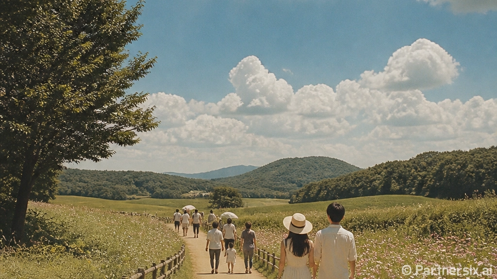 이천 호법 코스모스 길, 여름 산책 명소