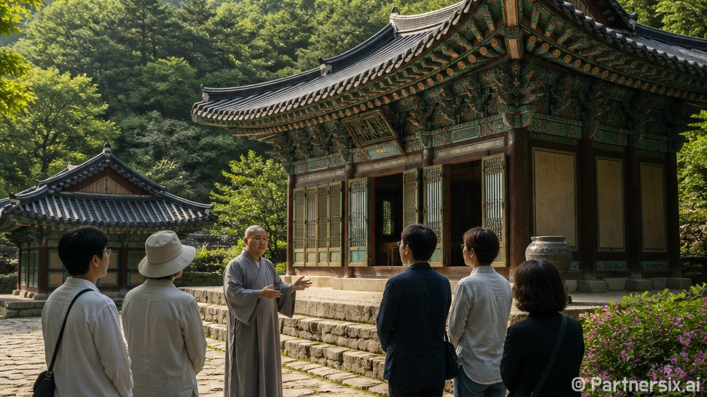 양주 백화암의 마애삼존불과 산사의 평화