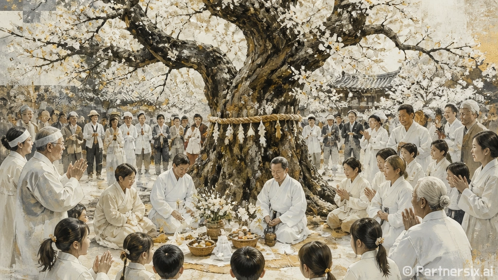 하중동 관곡마을 전통 당제 봉행