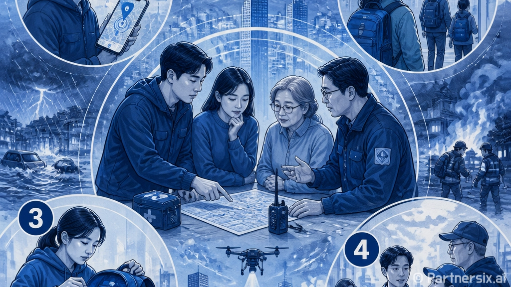 2026 비상시 국민행동요령 핵심 4단계 완벽 정리