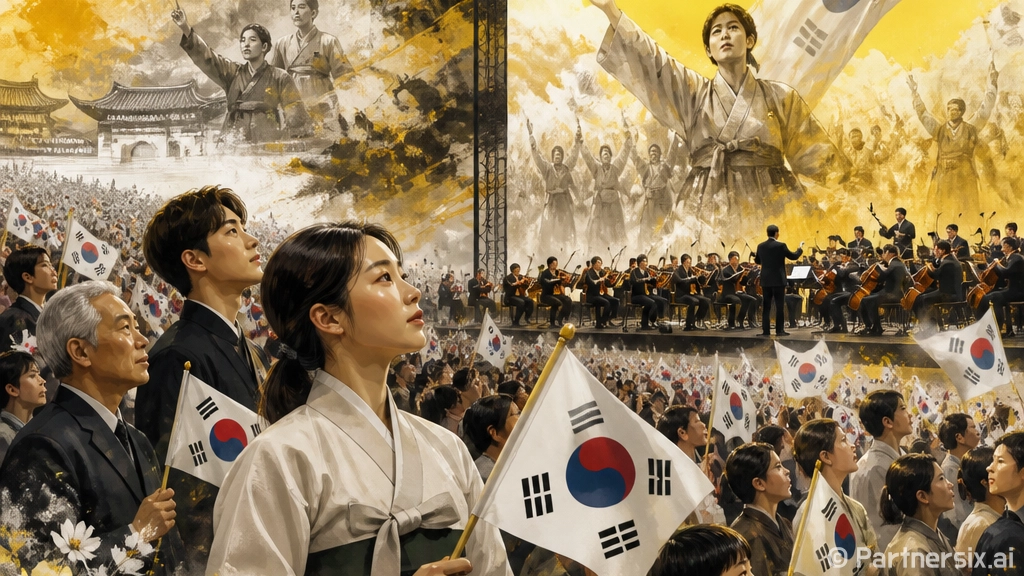 광복절 경축식, 자유의 의미 되새기다