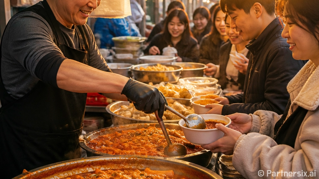 평택 국제중앙시장 세모분식 당면떡볶이 인기