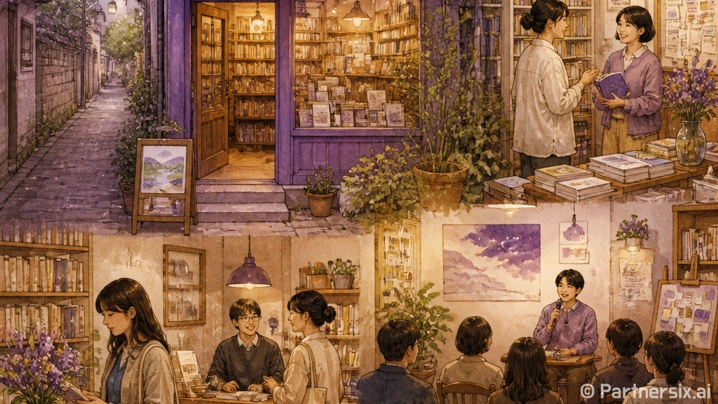 골목 끝 작은 빛,…