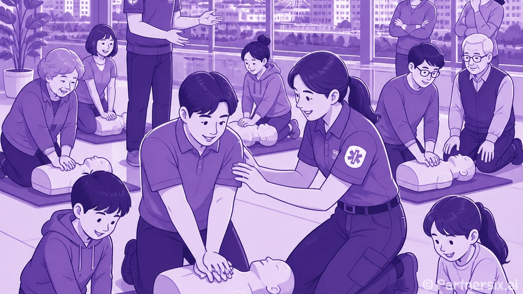 생명 살리는 심폐소생술 교육, 의정부시 무료 실시