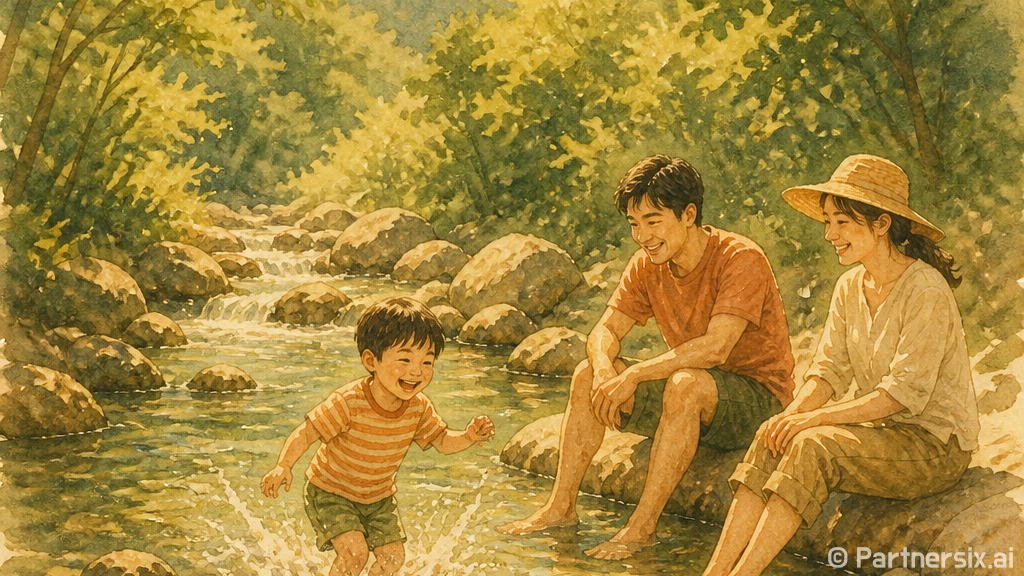 용인 묵리계곡, 한적한 여름 물놀이 명소