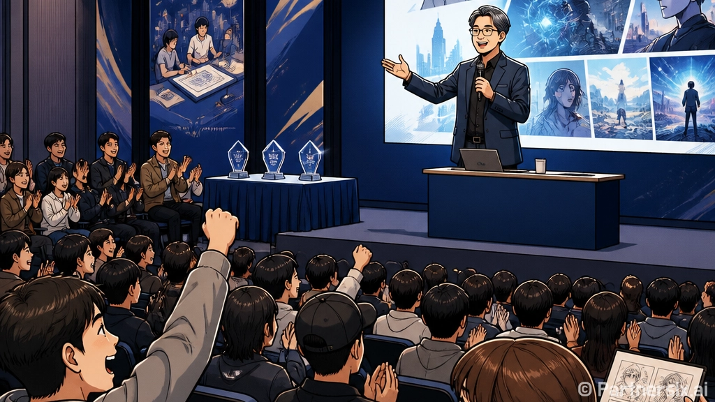 서희도서관 AI 웹툰 공모전 시상식과 특강 개최