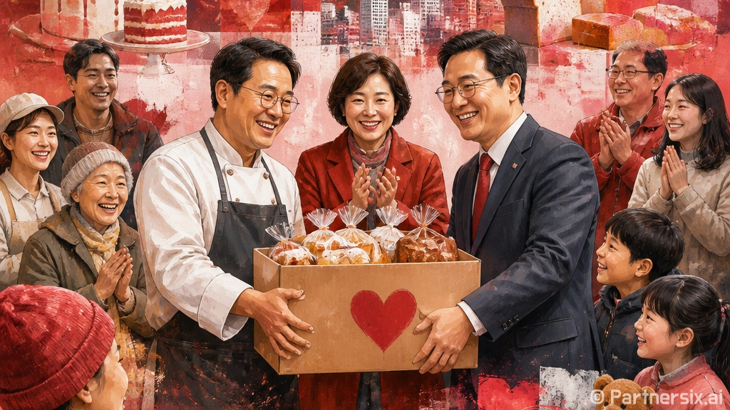한스케익 과천점, 나눔가게 45호점 현판식 개최