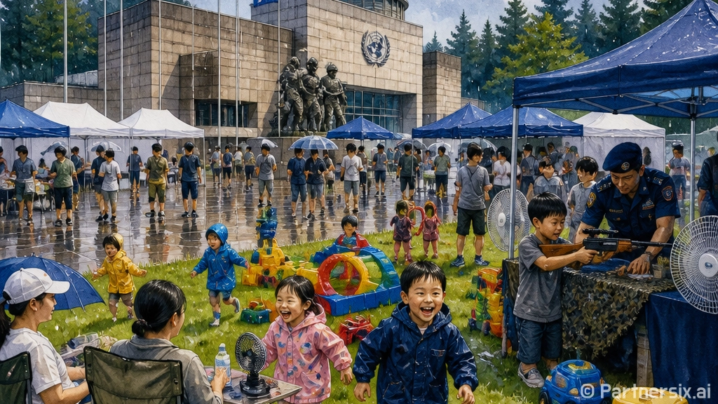 UN군 초전기념관 광복절 체험 축제 현장