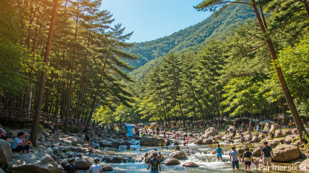 남양주 축령산 숲속 물놀이장 추천