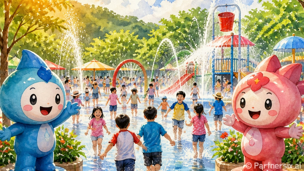 이섭대천공원 물놀이장, 시원한 여름 추억