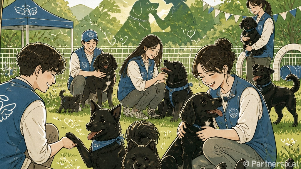 검은 개의 날, 반…