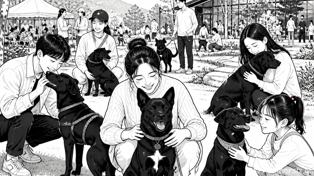 검은 개의 날, 편…
