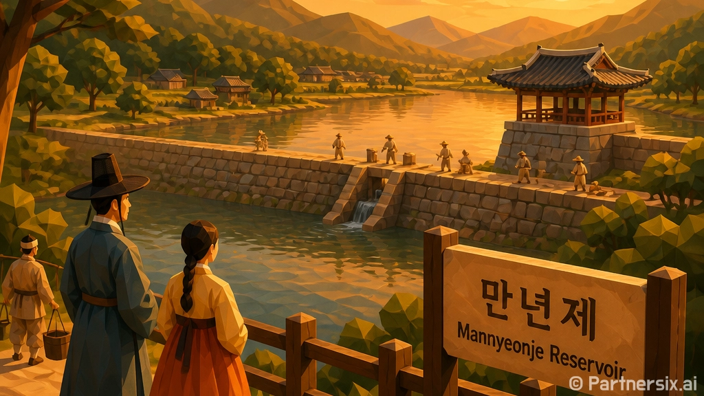화성 만년제, 정조의 실용과 조화