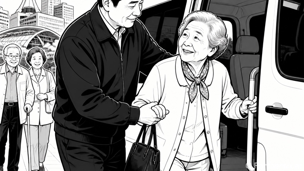 광주 65세 이상 어르신 병원동행 서비스 개시
