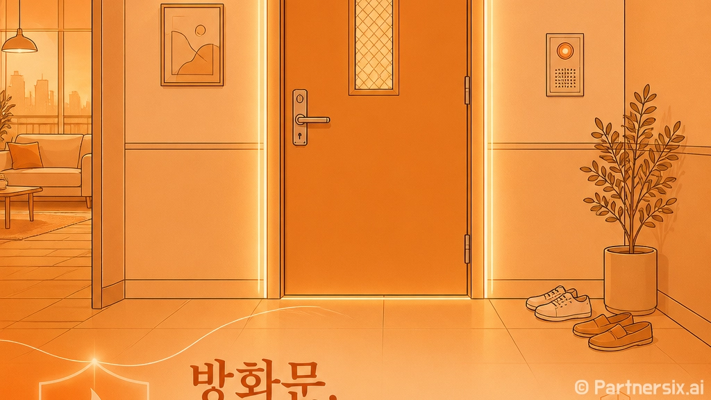 방화문, 안전의 첫걸음 닫힘을 지키자