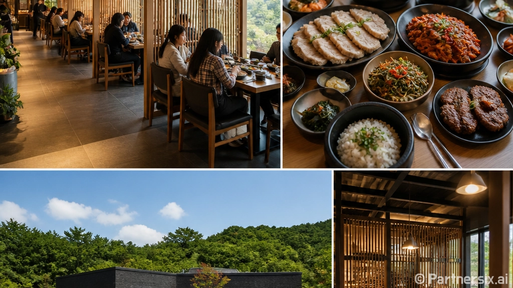 시래마루 화담숲점에서 건강한 한 끼
