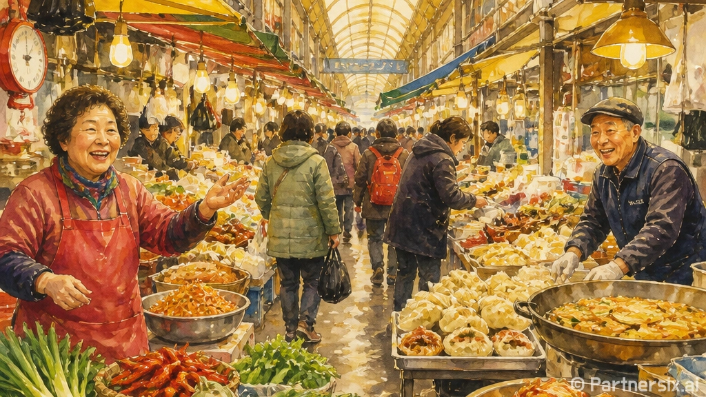 수원 정자시장, 인심과 정 가득한 전통의 맛