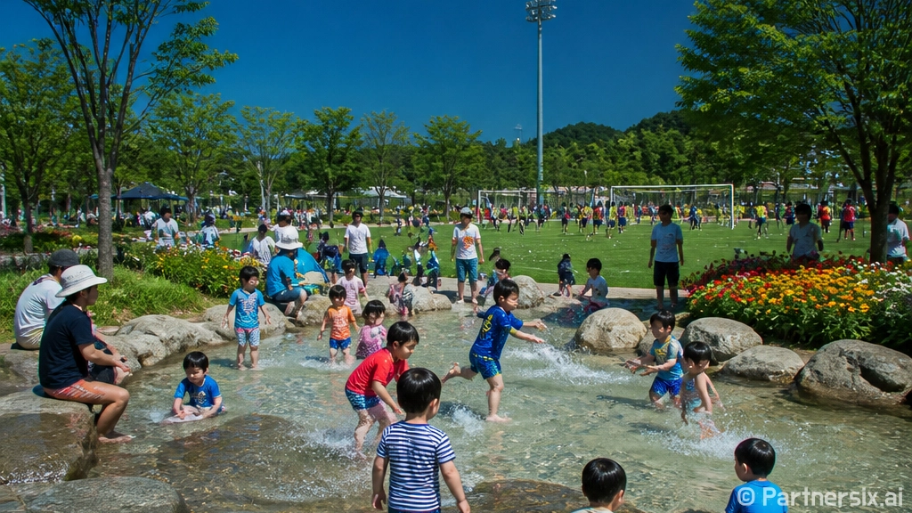 화성 매송체육공원 여름 물놀이장 추천