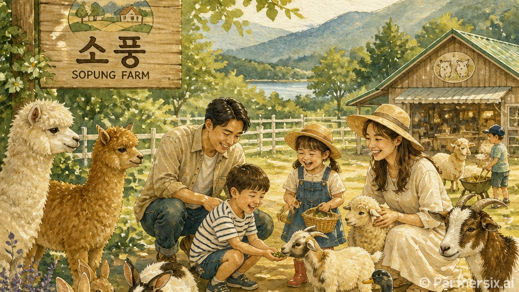 양평 소풍 동물체험농장 가족 나들이 명소