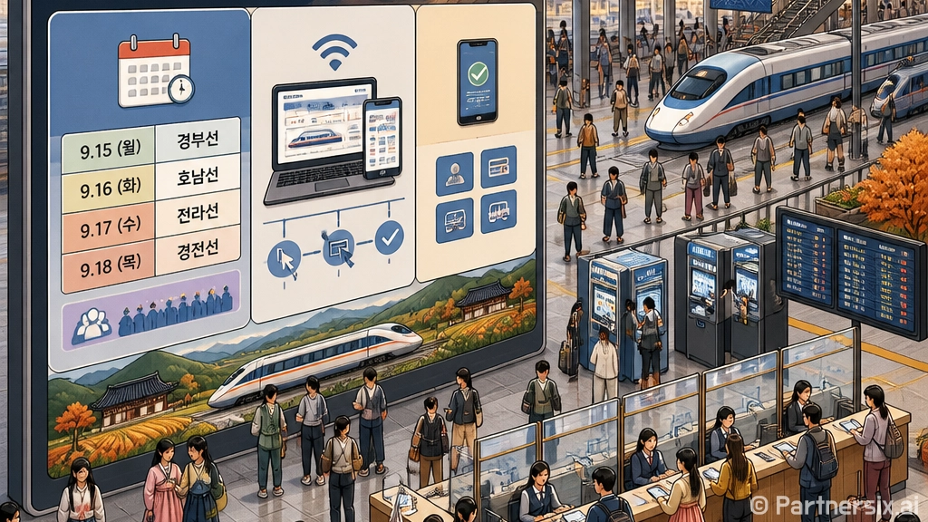 2026 추석 기차표 예매 완벽 가이드