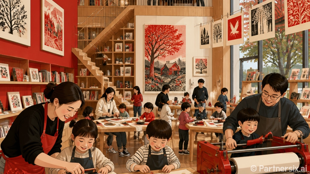한길책박물관 판화 체험, 책에 새긴 꿈과 세상