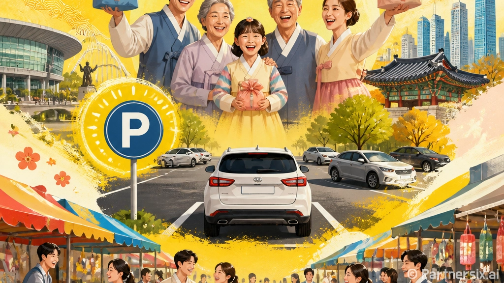 2026년 추석 주정차 단속 유예와 공영주차장 무료 개방
