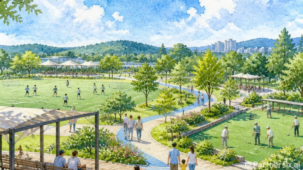 용인 건강마당근린공원, 가족 나들이 명소
