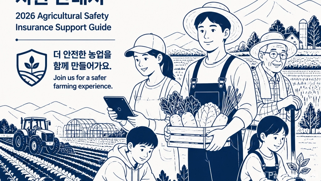 2026년 농업인 안전재해보험 지원 안내