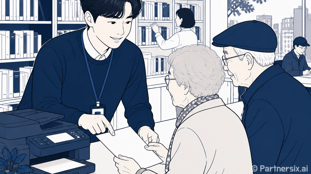 화성 청년 예도현, 도서관서 나눔 실천
