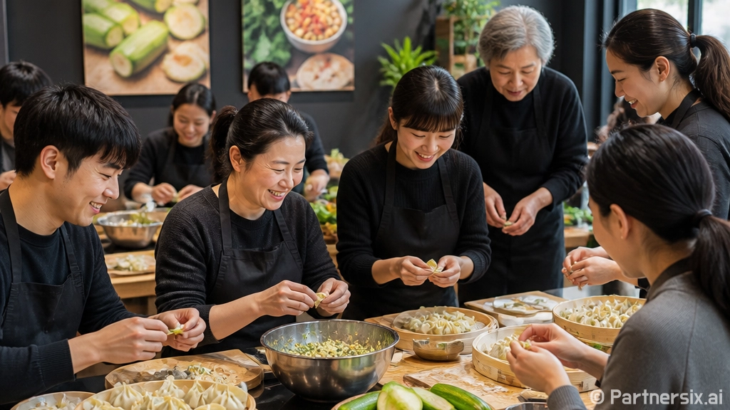 평택 제철 애호박 만두로 건강한 식탁