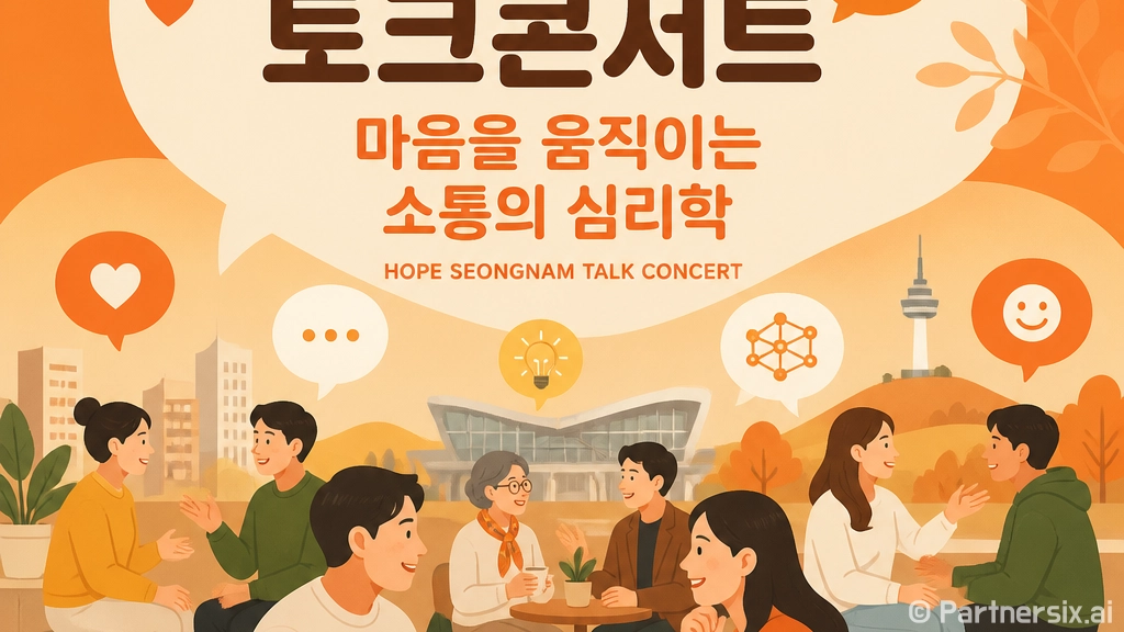 희망성남 토크콘서트 4강, 마음을 움직이는 소통의 심리학