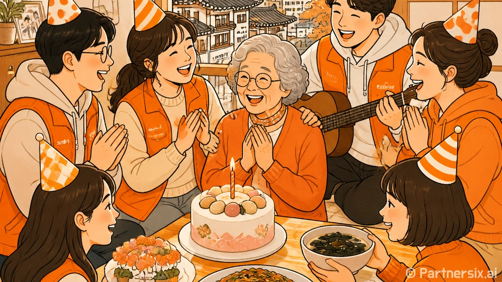 장곡동, 독거 어르신 생신잔치로 따뜻한 이웃사랑 실천