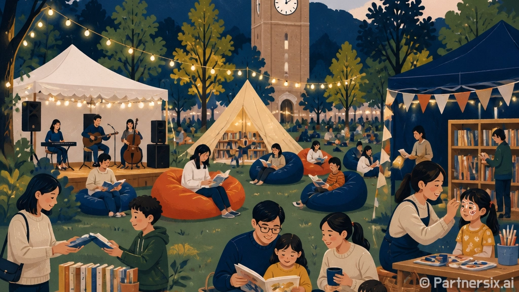 가을 맞이 과천 야외도서관 축제