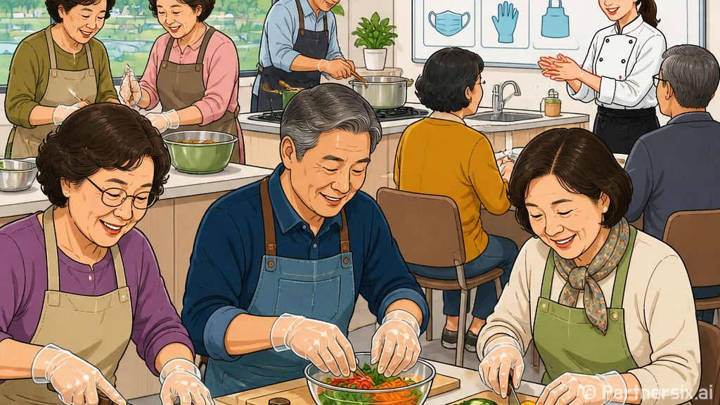 의정부시 만 45세 이상 중장년 대상 요리조리 전처리 시범단 모집
