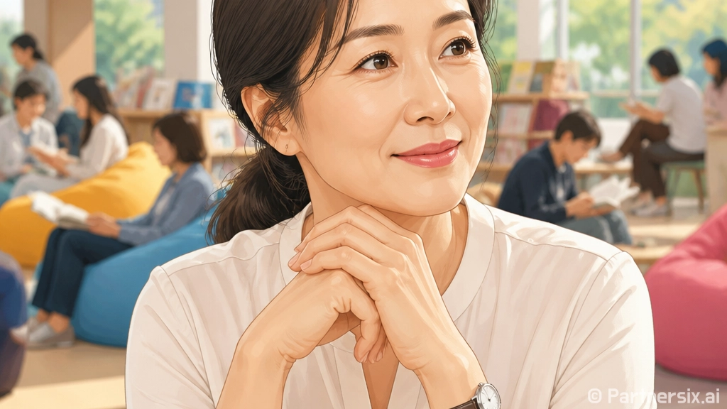 빈백과 비트가 어우러진 모담도서관 여름 리딩파티