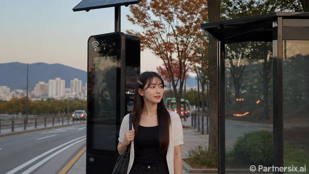 과천시 태양광 버스정보 안내기 혁신